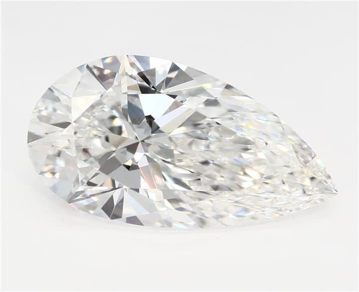 3.07 CT Pear Lab-Grown Diamond Surrey Vancouver Canada Langley Burnaby Richmond