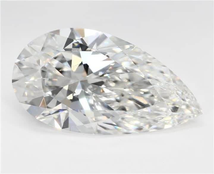 6.07 CT Pear Lab-Grown Diamond Surrey Vancouver Canada Langley Burnaby Richmond