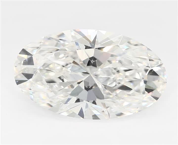 2.52 CT Oval Lab-Grown Diamond Surrey Vancouver Canada Langley Burnaby Richmond
