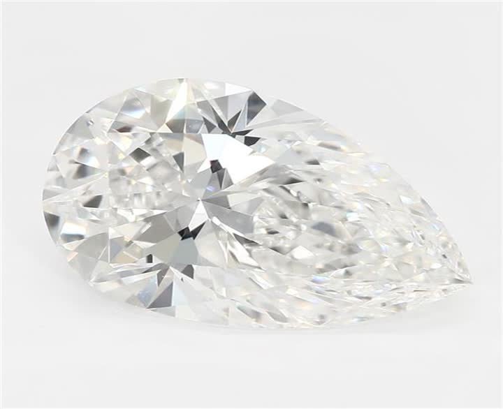 2.74 CT Pear Lab-Grown Diamond Surrey Vancouver Canada Langley Burnaby Richmond