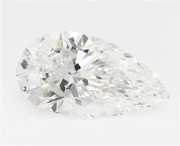 2.58 CT Pear Lab-Grown Diamond Surrey Vancouver Canada Langley Burnaby Richmond