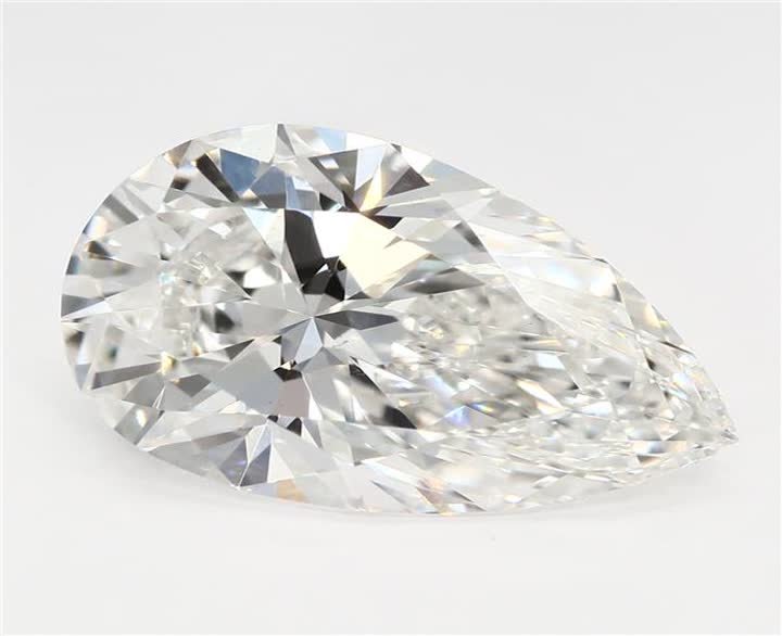 2.72 CT Pear Lab-Grown Diamond Surrey Vancouver Canada Langley Burnaby Richmond