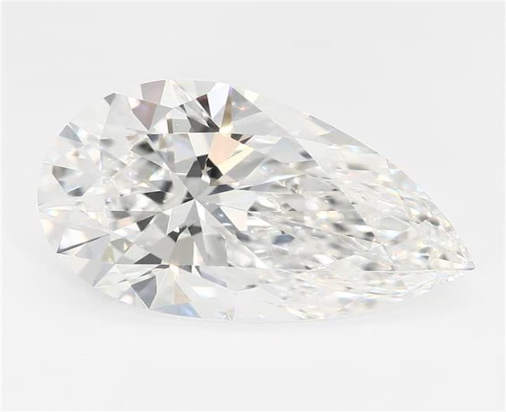 3.04 CT Pear Lab-Grown Diamond Surrey Vancouver Canada Langley Burnaby Richmond