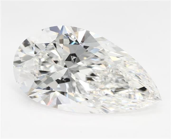 2.67 CT Pear Lab-Grown Diamond Surrey Vancouver Canada Langley Burnaby Richmond