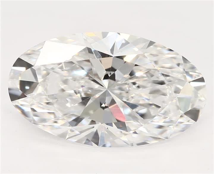 2.54 CT Oval Lab-Grown Diamond Surrey Vancouver Canada Langley Burnaby Richmond