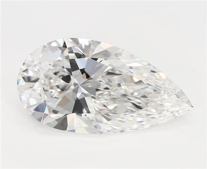 1.28 CT Pear Lab-Grown Diamond Surrey Vancouver Canada Langley Burnaby Richmond