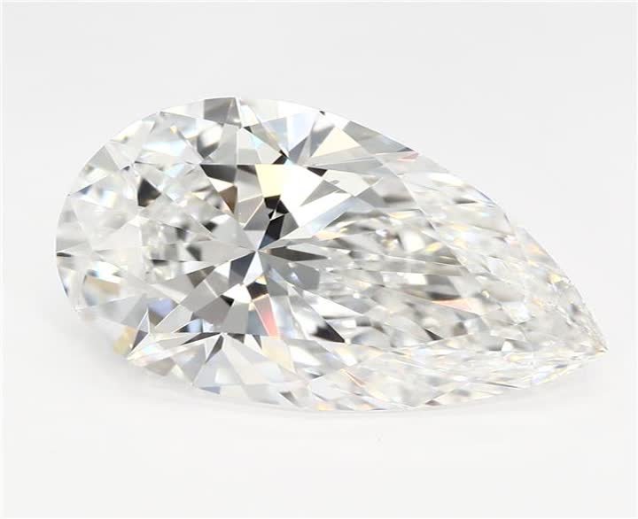 3.2 CT Pear Lab-Grown Diamond Surrey Vancouver Canada Langley Burnaby Richmond