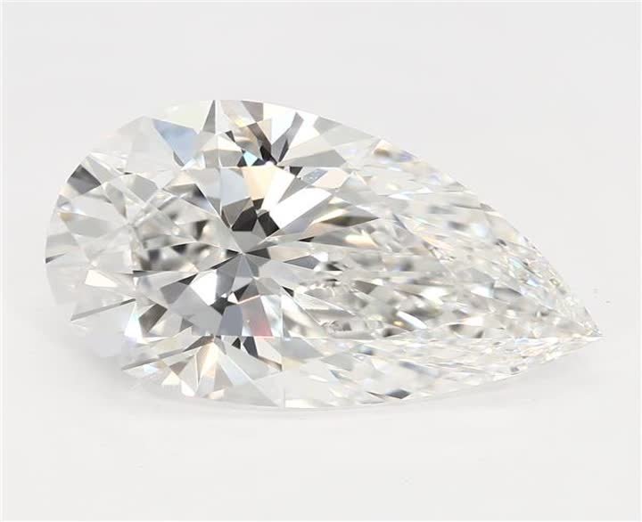 2.27 CT Pear Lab-Grown Diamond Surrey Vancouver Canada Langley Burnaby Richmond