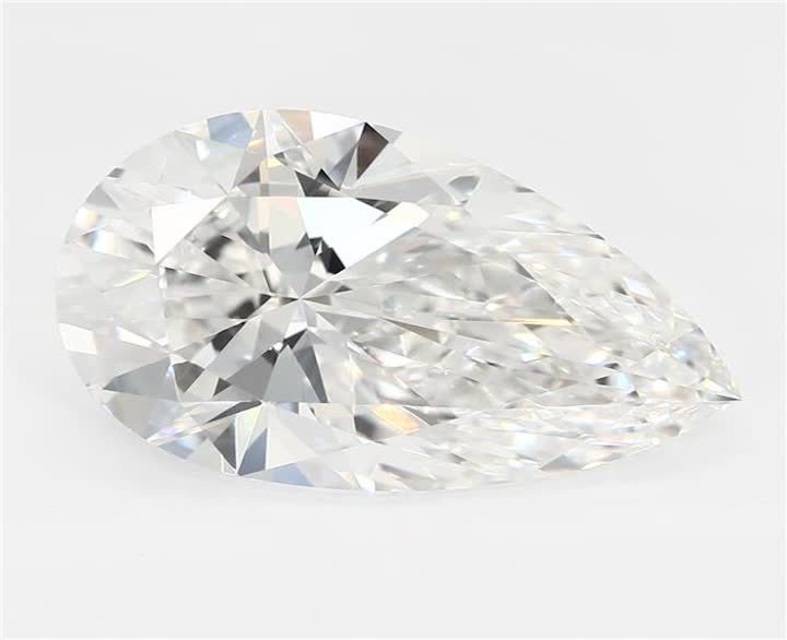 3.09 CT Pear Lab-Grown Diamond Surrey Vancouver Canada Langley Burnaby Richmond