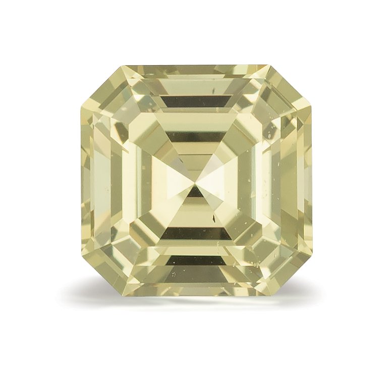 ASSCHER 1.10ct Natural Sapphire 