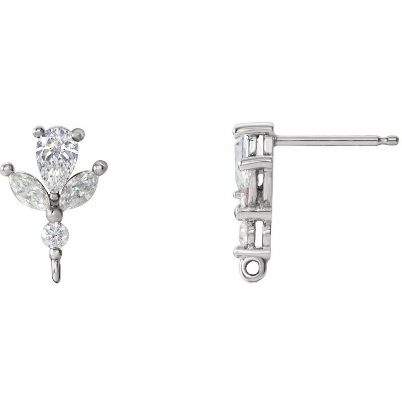 Cluster Earring Top