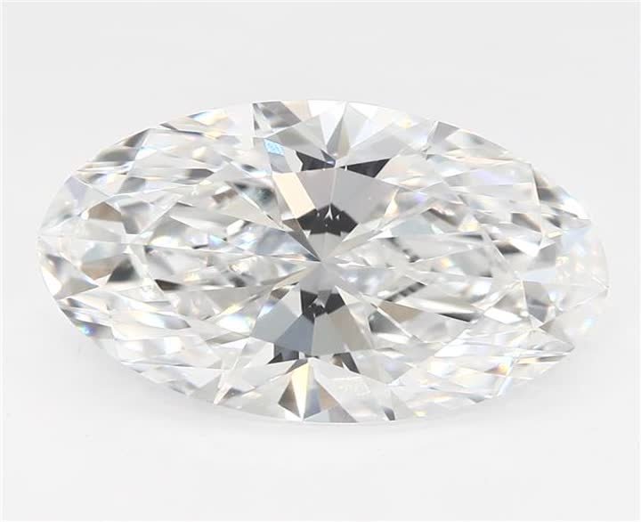 2.52 CT Oval Lab-Grown Diamond Surrey Vancouver Canada Langley Burnaby Richmond