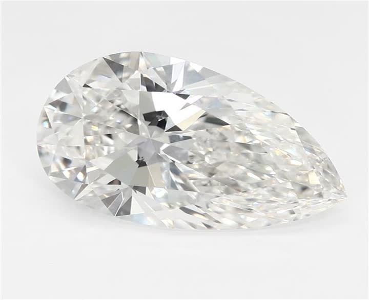 2.62 CT Pear Lab-Grown Diamond Surrey Vancouver Canada Langley Burnaby Richmond
