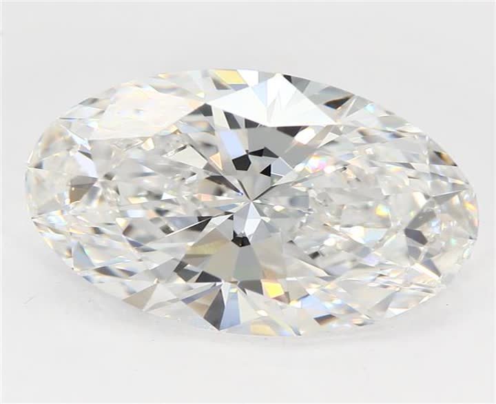 2.46 CT Oval Lab-Grown Diamond Surrey Vancouver Canada Langley Burnaby Richmond