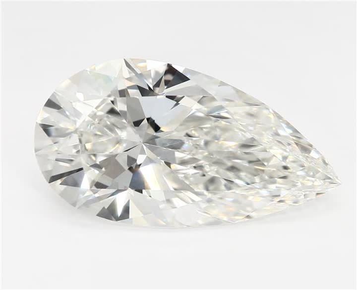 3.39 CT Pear Lab-Grown Diamond Surrey Vancouver Canada Langley Burnaby Richmond