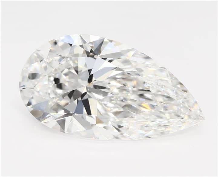 3.34 CT Pear Lab-Grown Diamond Surrey Vancouver Canada Langley Burnaby Richmond