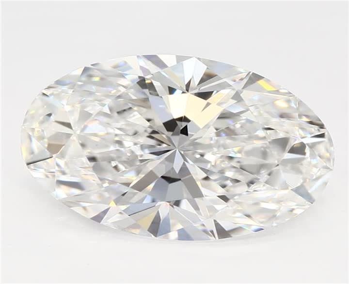 2.08 CT Oval Lab-Grown Diamond Surrey Vancouver Canada Langley Burnaby Richmond