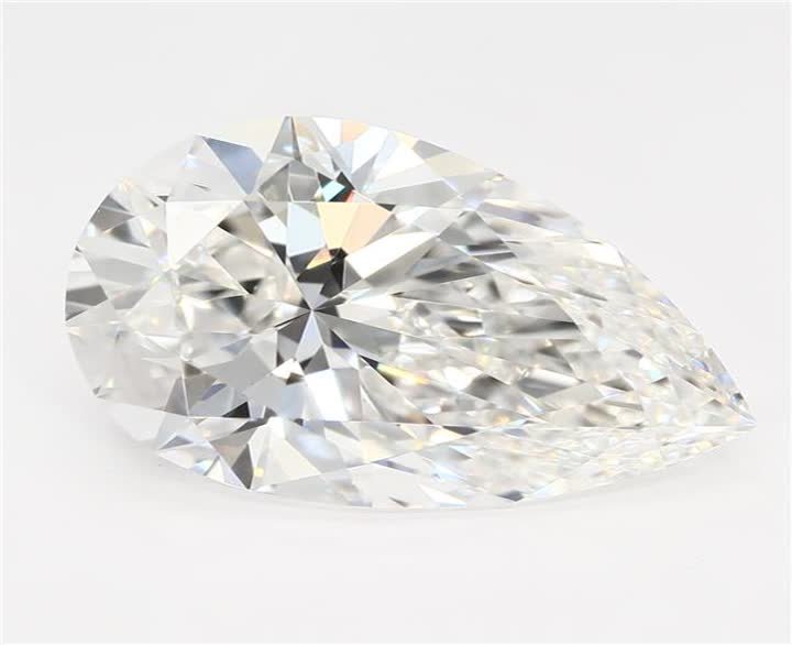 3.27 CT Pear Lab-Grown Diamond Surrey Vancouver Canada Langley Burnaby Richmond