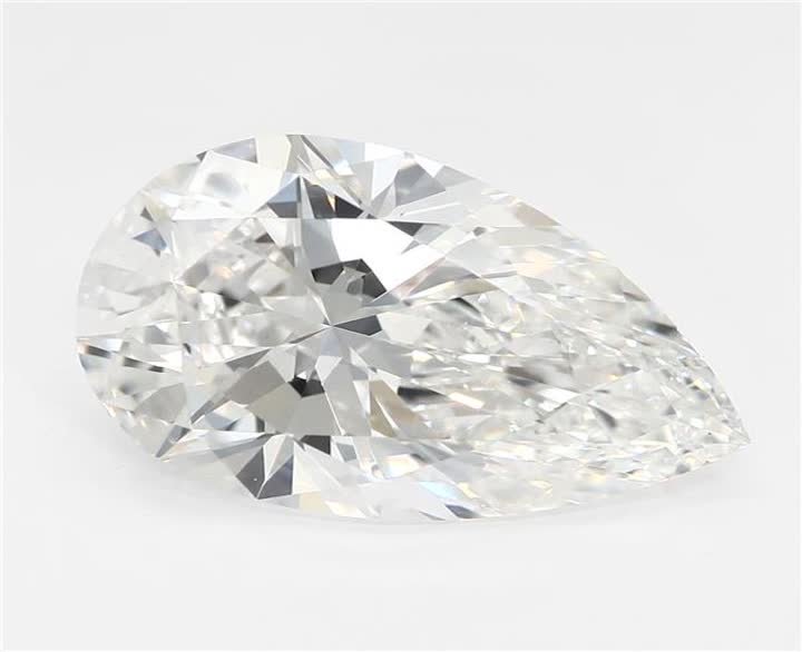 2.85 CT Pear Lab-Grown Diamond Surrey Vancouver Canada Langley Burnaby Richmond