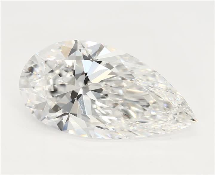 2.08 CT Pear Lab-Grown Diamond Surrey Vancouver Canada Langley Burnaby Richmond