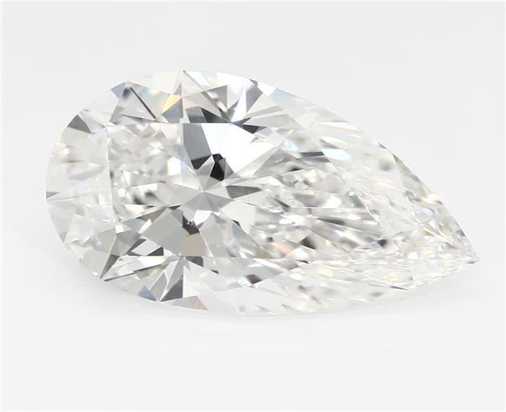 3.57 CT Pear Lab-Grown Diamond Surrey Vancouver Canada Langley Burnaby Richmond