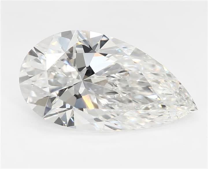 3.02 CT Pear Lab-Grown Diamond Surrey Vancouver Canada Langley Burnaby Richmond