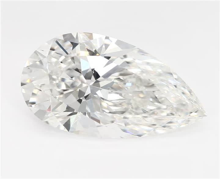 3.78 CT Pear Lab-Grown Diamond Surrey Vancouver Canada Langley Burnaby Richmond