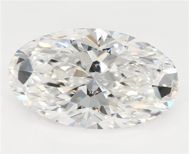 3.01 CT Oval Lab-Grown Diamond Surrey Vancouver Canada Langley Burnaby Richmond