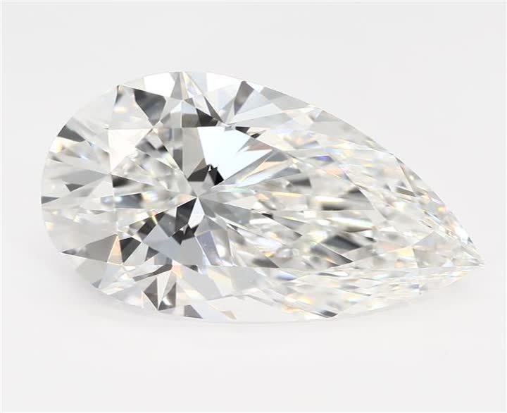 3.26 CT Pear Lab-Grown Diamond Surrey Vancouver Canada Langley Burnaby Richmond