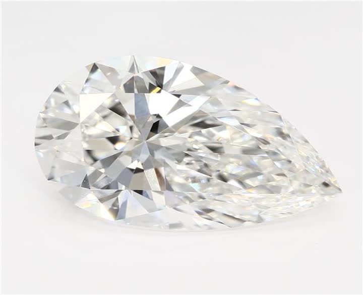 3.32 CT Pear Lab-Grown Diamond Surrey Vancouver Canada Langley Burnaby Richmond