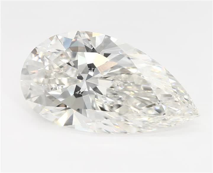 3.57 CT Pear Lab-Grown Diamond Surrey Vancouver Canada Langley Burnaby Richmond