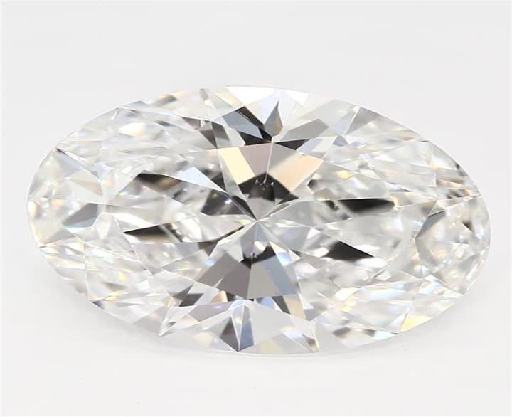 2.08 CT Oval Lab-Grown Diamond Surrey Vancouver Canada Langley Burnaby Richmond