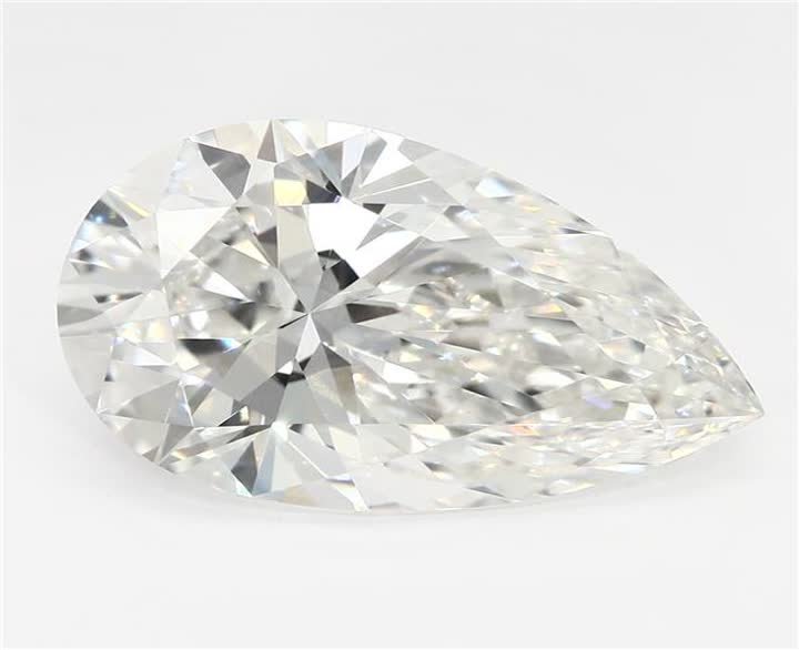 3.26 CT Pear Lab-Grown Diamond Surrey Vancouver Canada Langley Burnaby Richmond