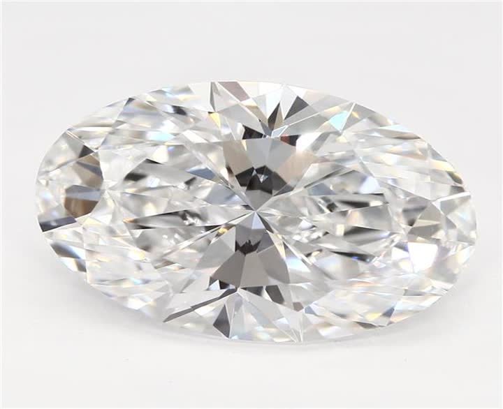 2.57 CT Oval Lab-Grown Diamond Surrey Vancouver Canada Langley Burnaby Richmond