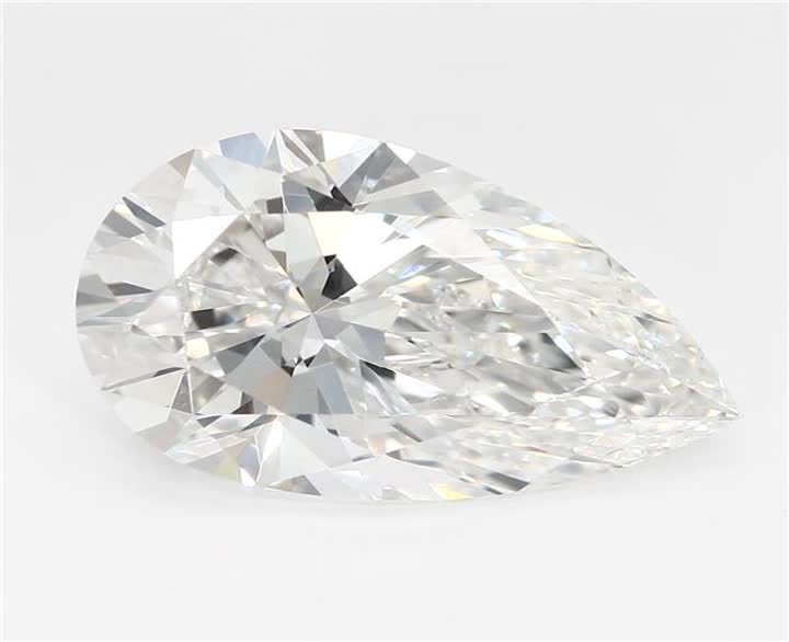 2.74 CT Pear Lab-Grown Diamond Surrey Vancouver Canada Langley Burnaby Richmond