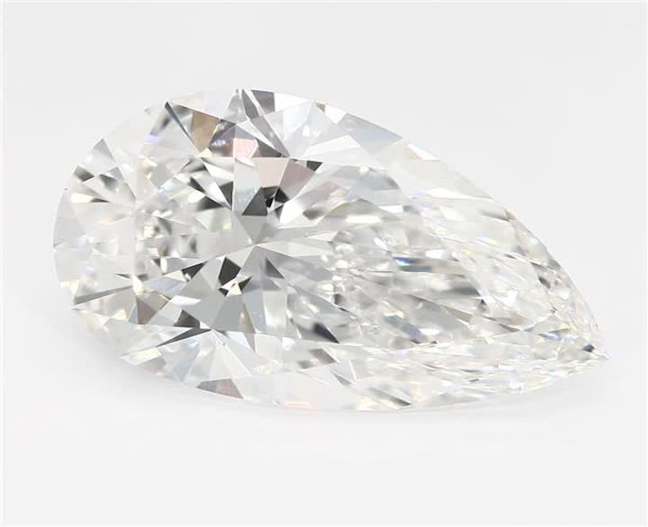 3.08 CT Pear Lab-Grown Diamond Surrey Vancouver Canada Langley Burnaby Richmond