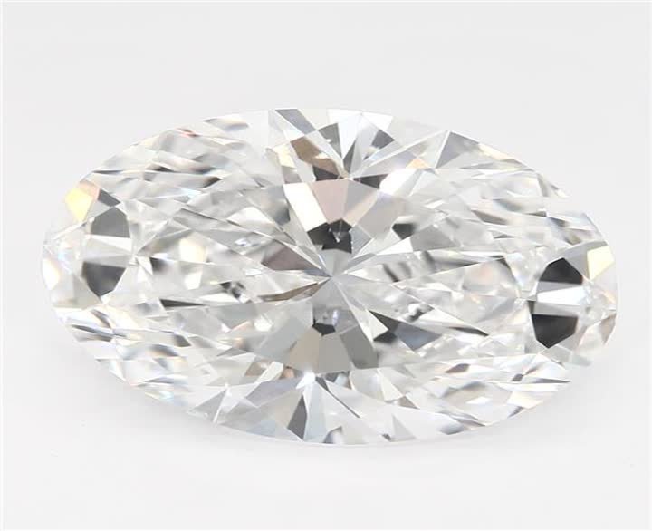 2.87 CT Oval Lab-Grown Diamond Surrey Vancouver Canada Langley Burnaby Richmond