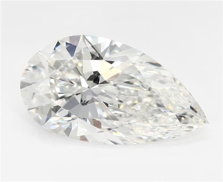 3.2 CT Pear Lab-Grown Diamond Surrey Vancouver Canada Langley Burnaby Richmond