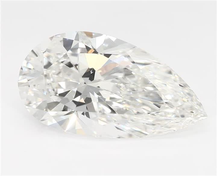 3.02 CT Pear Lab-Grown Diamond Surrey Vancouver Canada Langley Burnaby Richmond