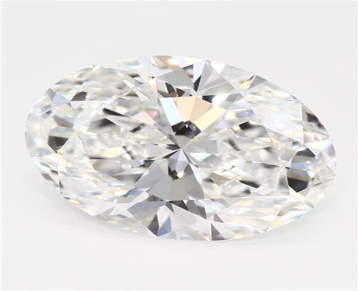 2.7 CT Oval Lab-Grown Diamond Surrey Vancouver Canada Langley Burnaby Richmond