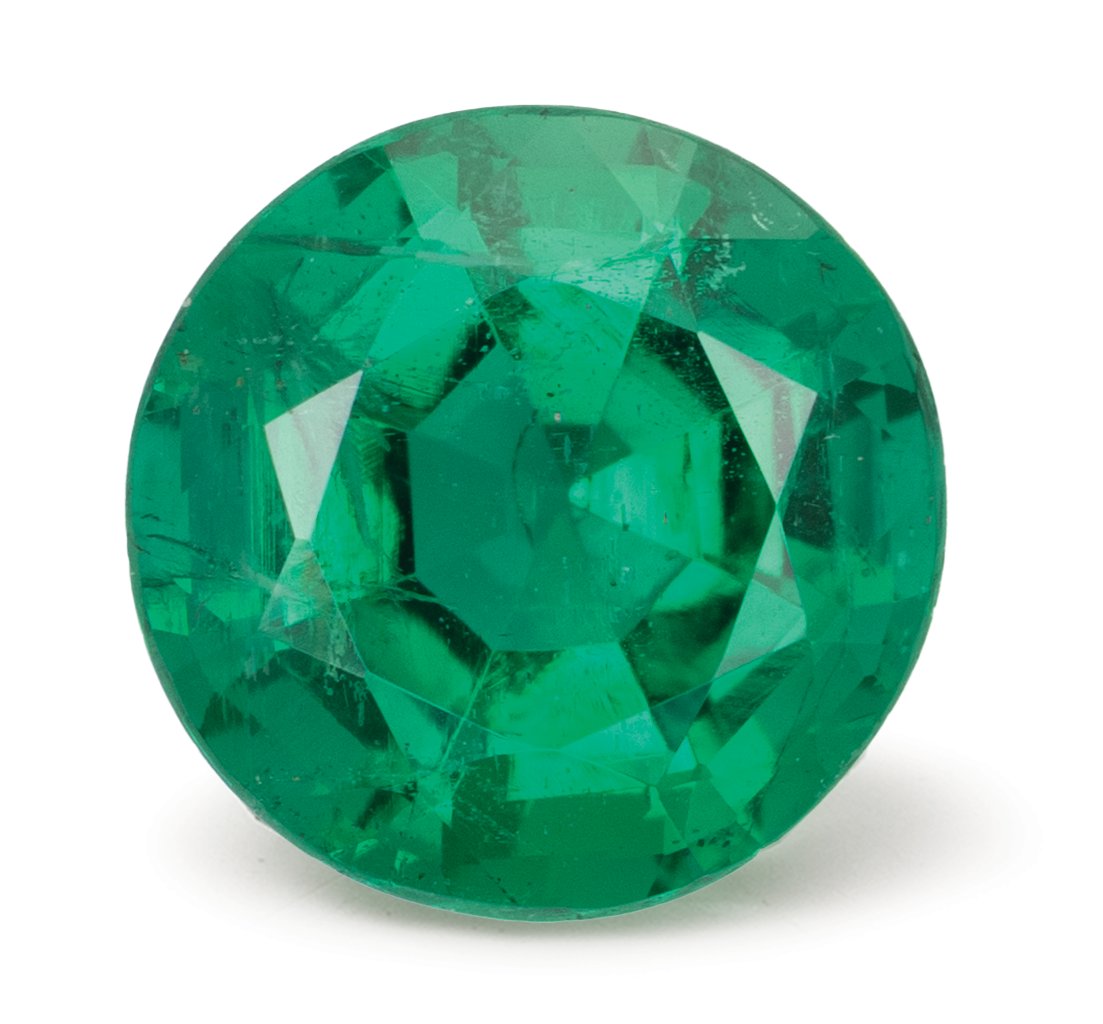 ROUND 1.95ct Natural Emerald 