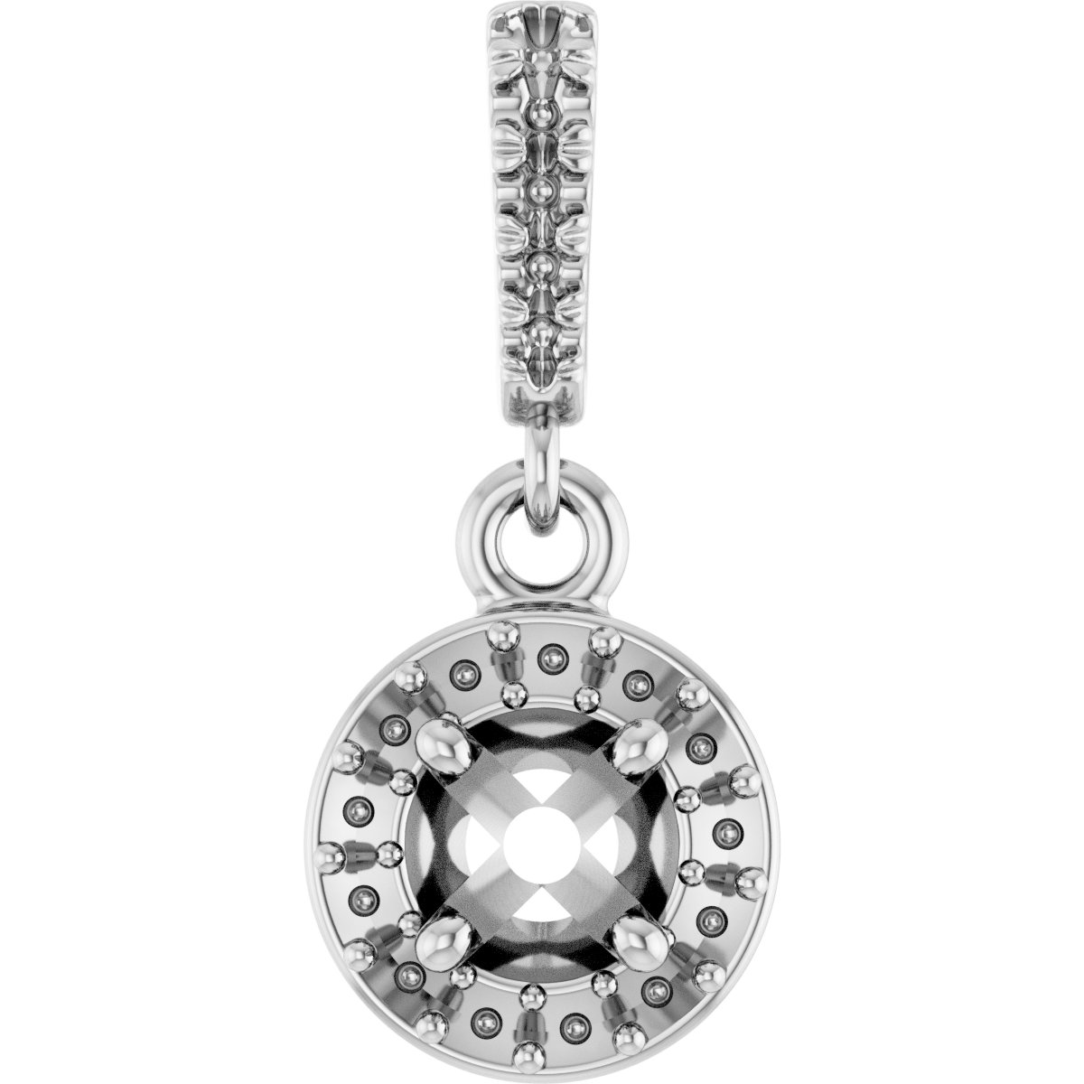 Halo-Style Pendant