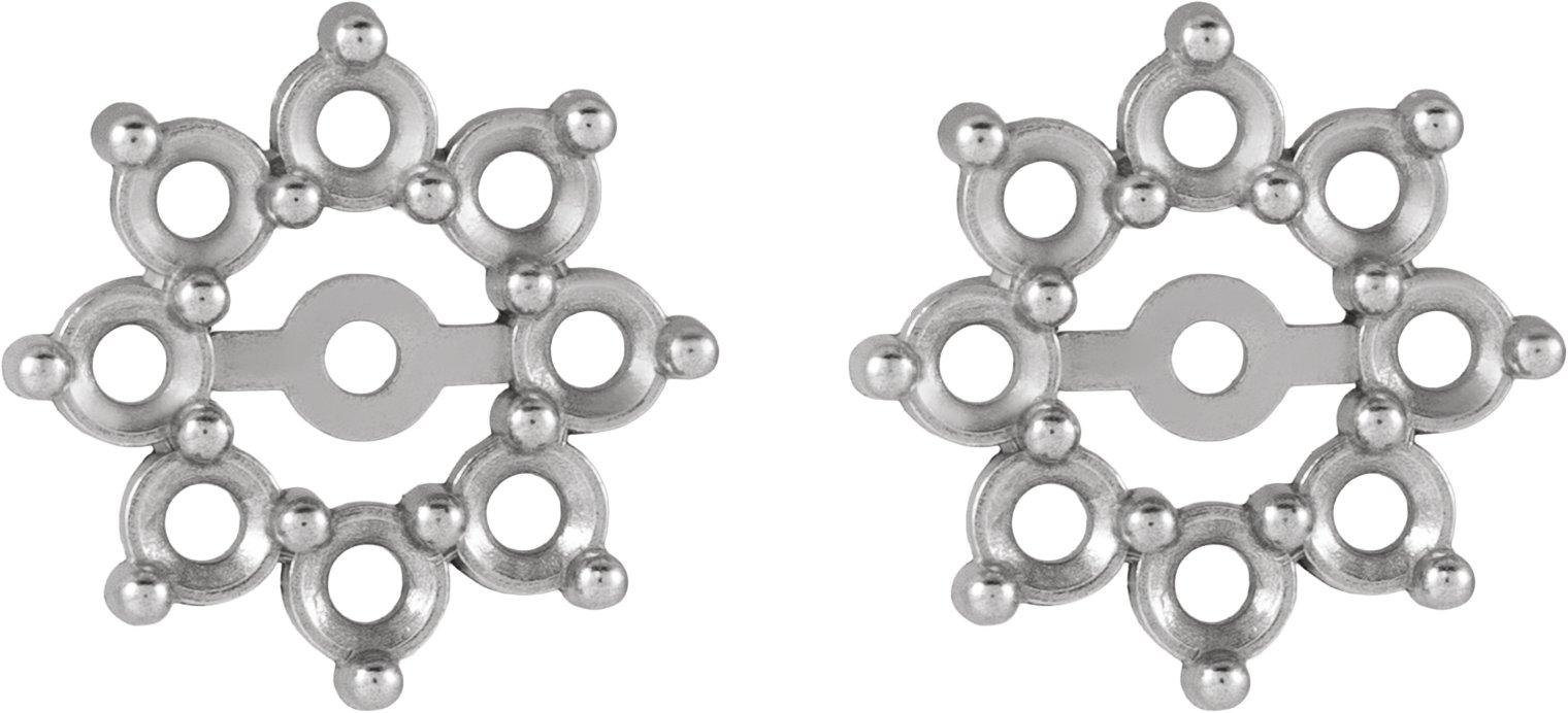 Halo-Style Earring Jackets