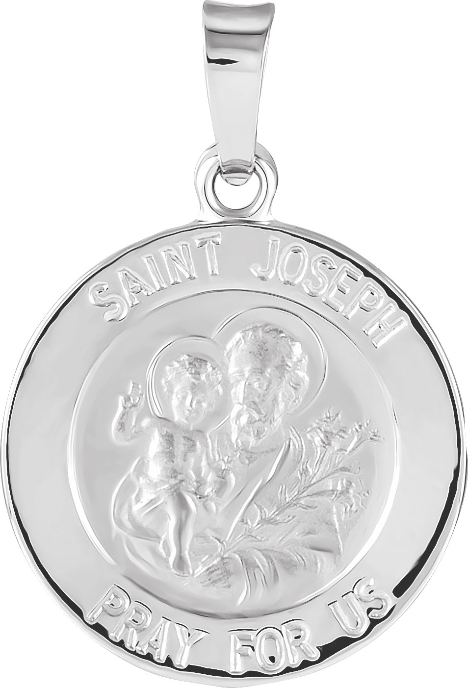 St. Joseph Medal Necklace or Pendant