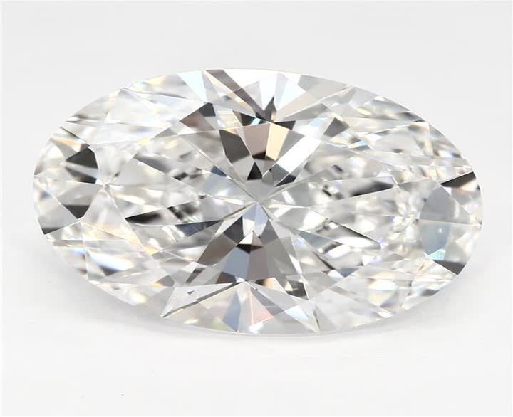 3.1 CT Oval Lab-Grown Diamond Surrey Vancouver Canada Langley Burnaby Richmond