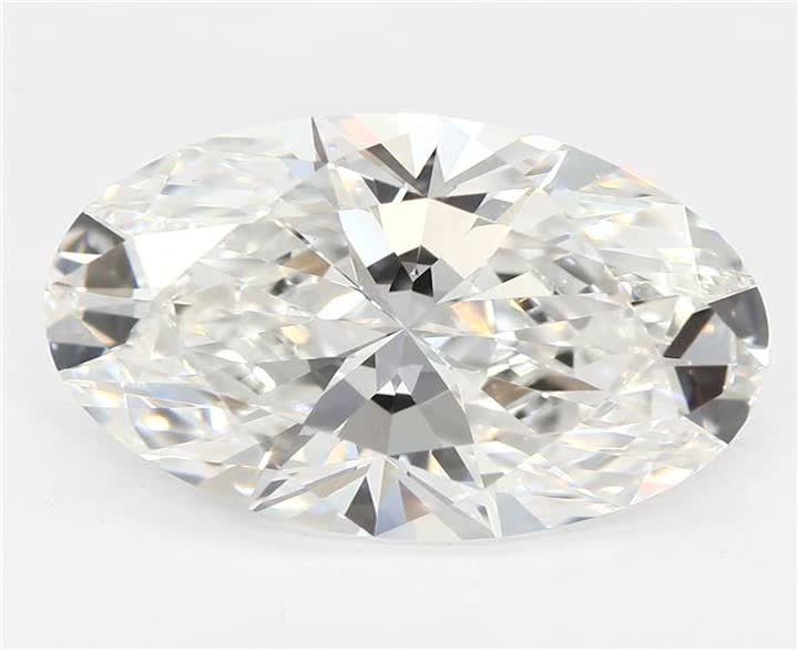 3.08 CT Oval Lab-Grown Diamond Surrey Vancouver Canada Langley Burnaby Richmond