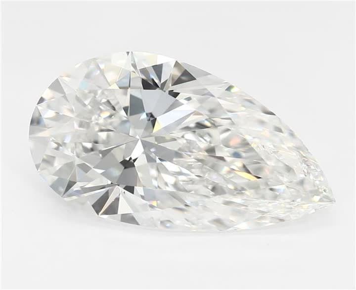 3.12 CT Pear Lab-Grown Diamond Surrey Vancouver Canada Langley Burnaby Richmond