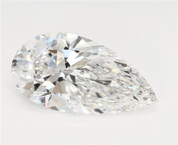 4.34 CT Pear Lab-Grown Diamond Surrey Vancouver Canada Langley Burnaby Richmond
