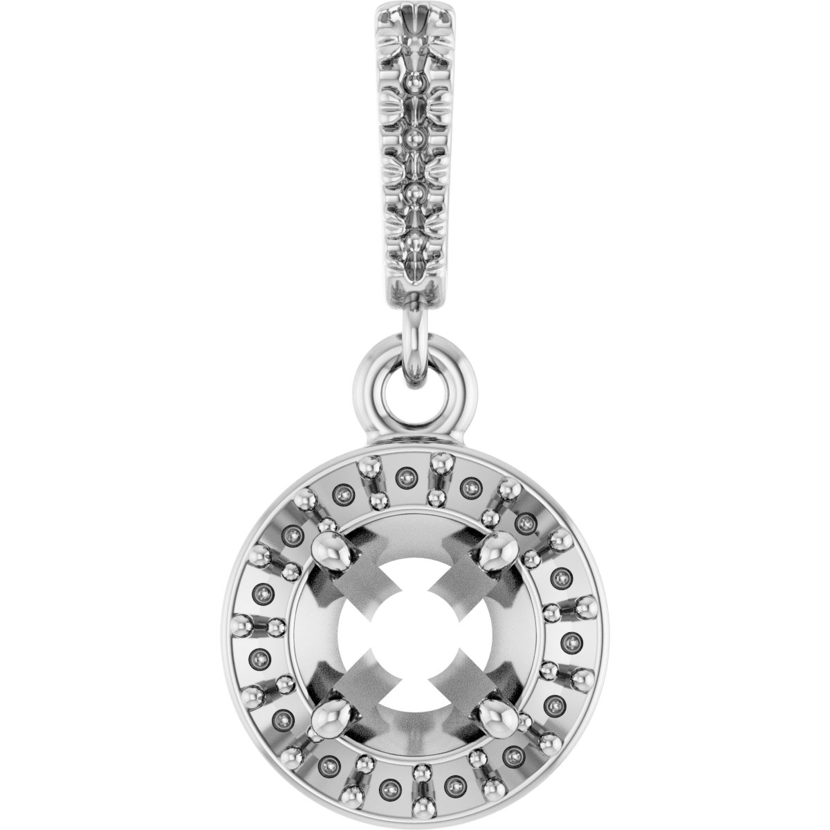 Halo-Style Pendant