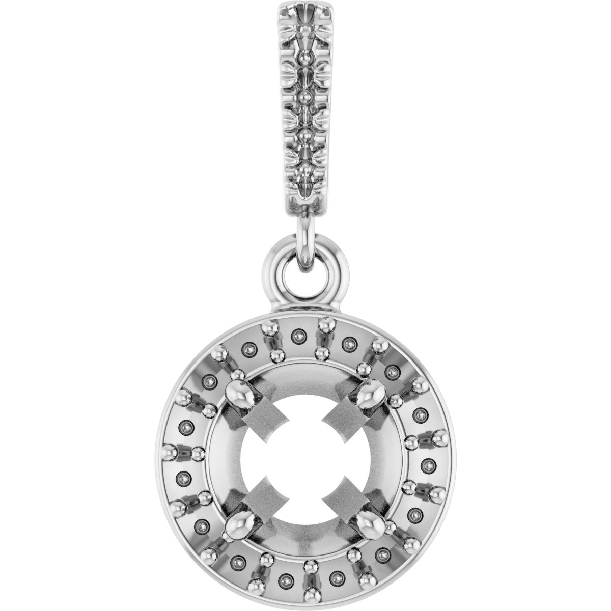 Halo-Style Pendant